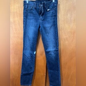 J Crew High rise skinny jeans